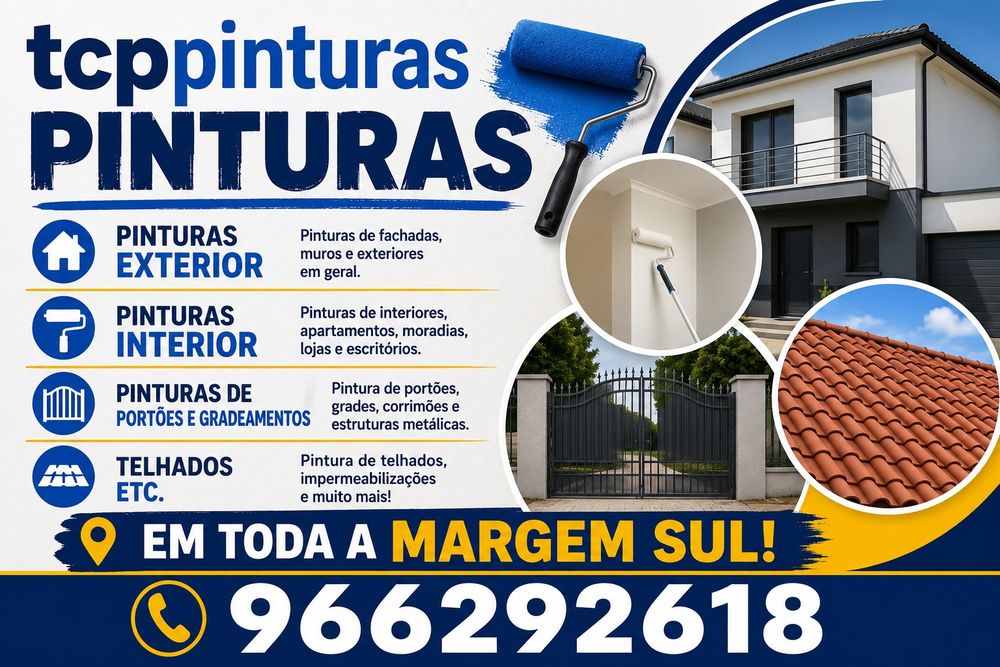 Fazemos todo tipo de pinturas