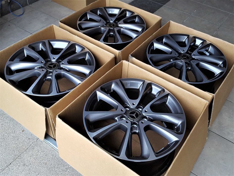 Alufelgi 18 5x112 Mercedes dwie szerokości C E S V CLK ML Vito 879#