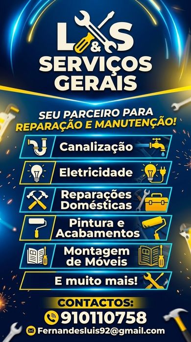 Serviços gerais.