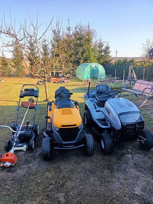 Koszenie trawników, porządkowanie działek