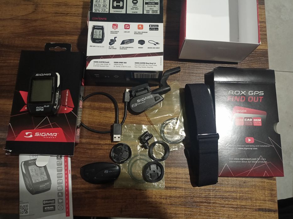 Licznik rowerowy SIGMA ROX 11 GPS Black