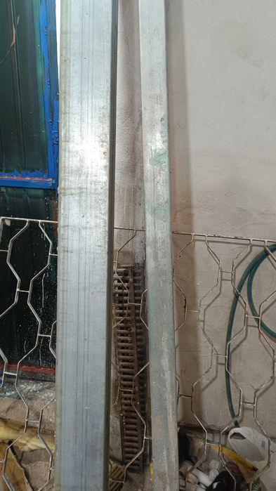 Viga em aço galvanizado 60x120 com 3 metros de comprimento