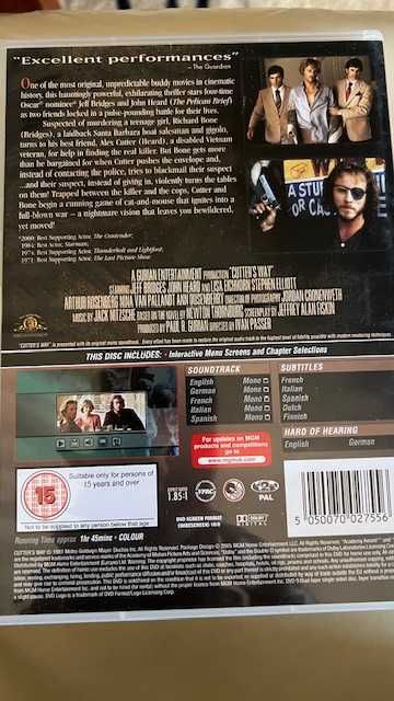 Cutter's Way de Ivan Passer com Jeff Bridges