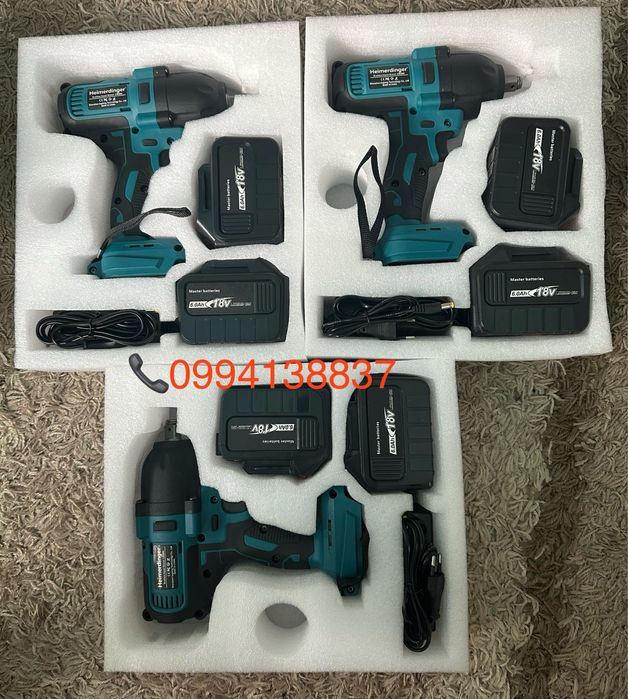 Акумуляторний Гайковерт Heimerdinger LB265 800 NM