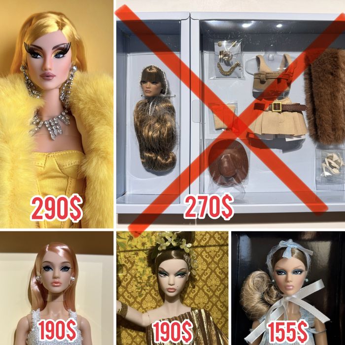 Integrity Toys , Mizi , GM Coll , Atomic Lab , Defa Lucy