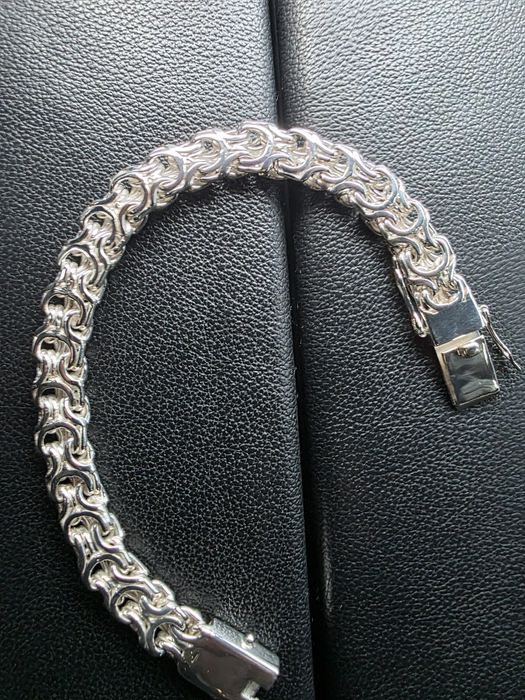 Браслет серебро вага 60 гр!