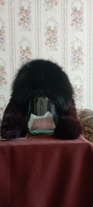 Шапка ушанка меховая