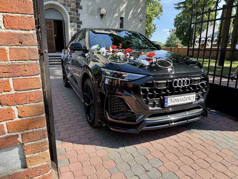 Auto do ślubu Audi Q8 Mercedes E klasa