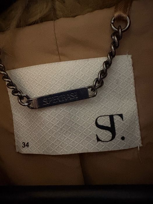 Supertrash ORSON Krótki płaszcz biscuit, rozmiar 34, sold out!