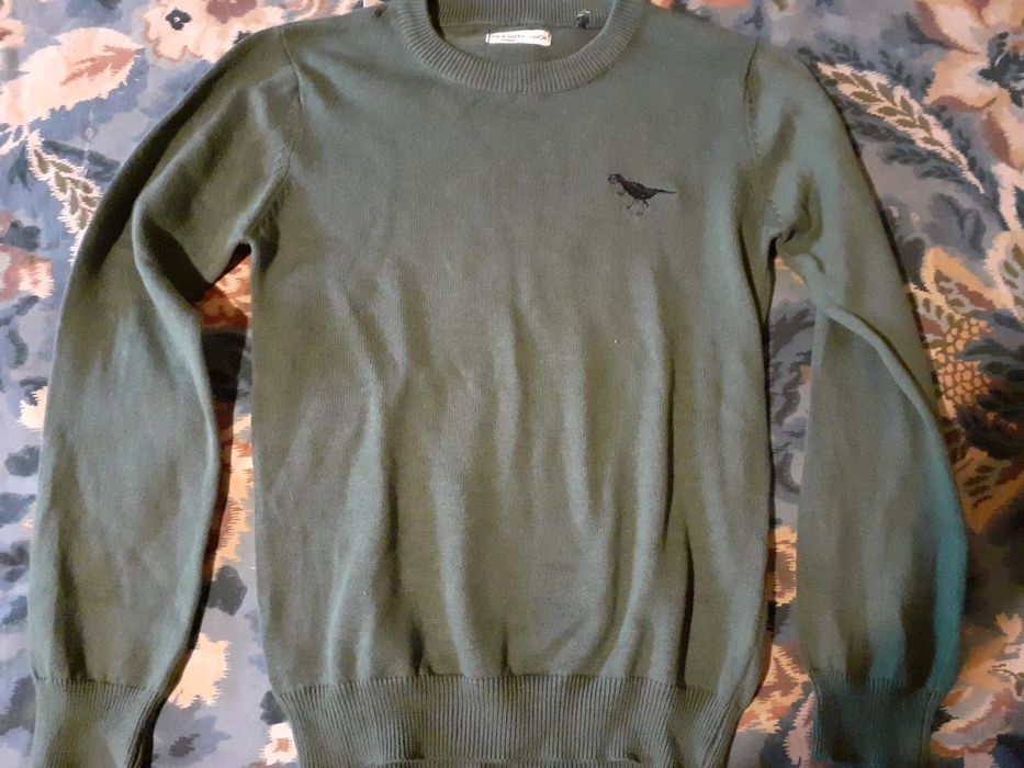 Sweter zielony dla chłopca