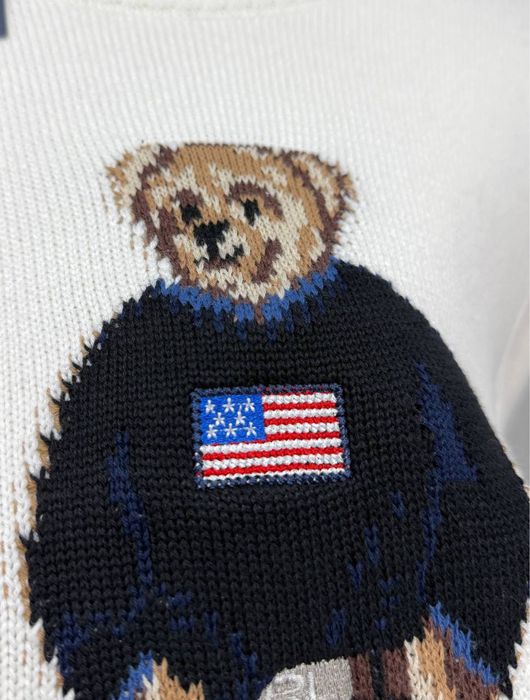 Светр Polo Ralph Lauren білий чоловічий светр поло ральф лаурен білий