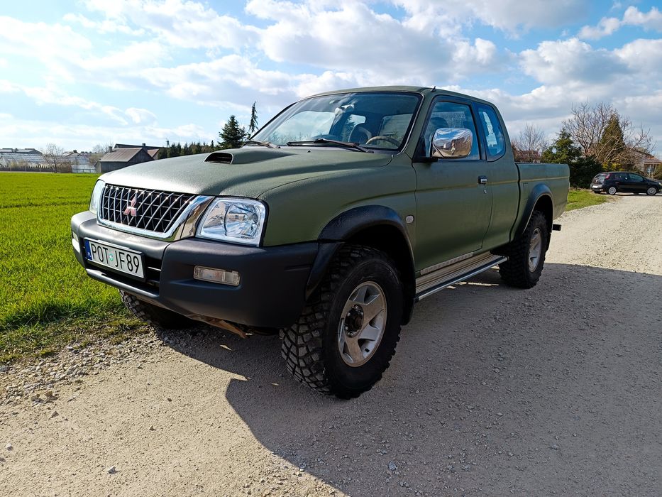 Mitsubishi L200, 2.5 TD, 4x4, blokada mostu, ciężarowy