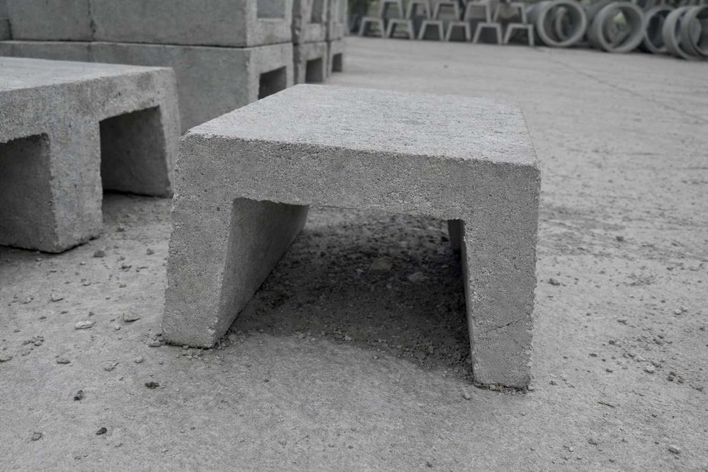 Korytka betonowe KKZ 50–74 cm Betonowe korytka odwodnieniowe liniowe