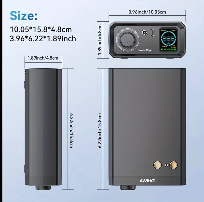 UK1 AWithZ Точечна сварка для акумуляторів 18650 / 21700 Docreate