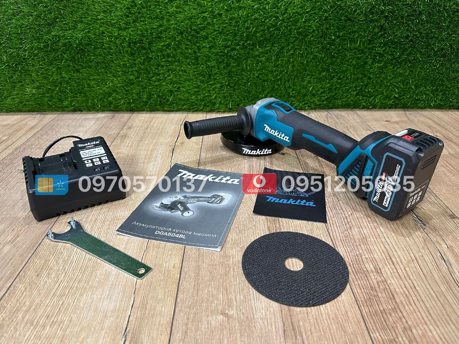 Набір 2/1 Makita Гайкокрут DTW500BL + Балгарка DGA504BL 36V 8Ah імпакт