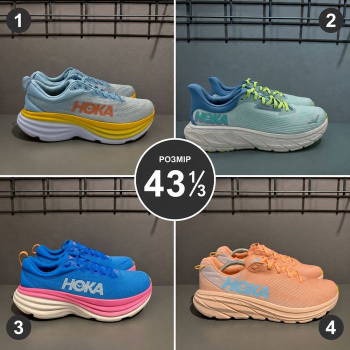 Кросівки жіночі Hoka   Оригінал Бігові Розмір 43 1/3