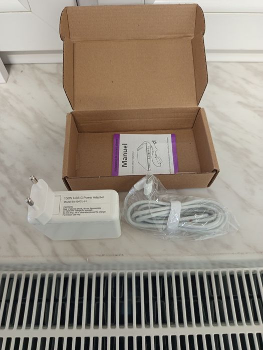 Nowy zasilacz USB-C 100W PD (MacBook, Laptop, Telefon) - SM100CL-01