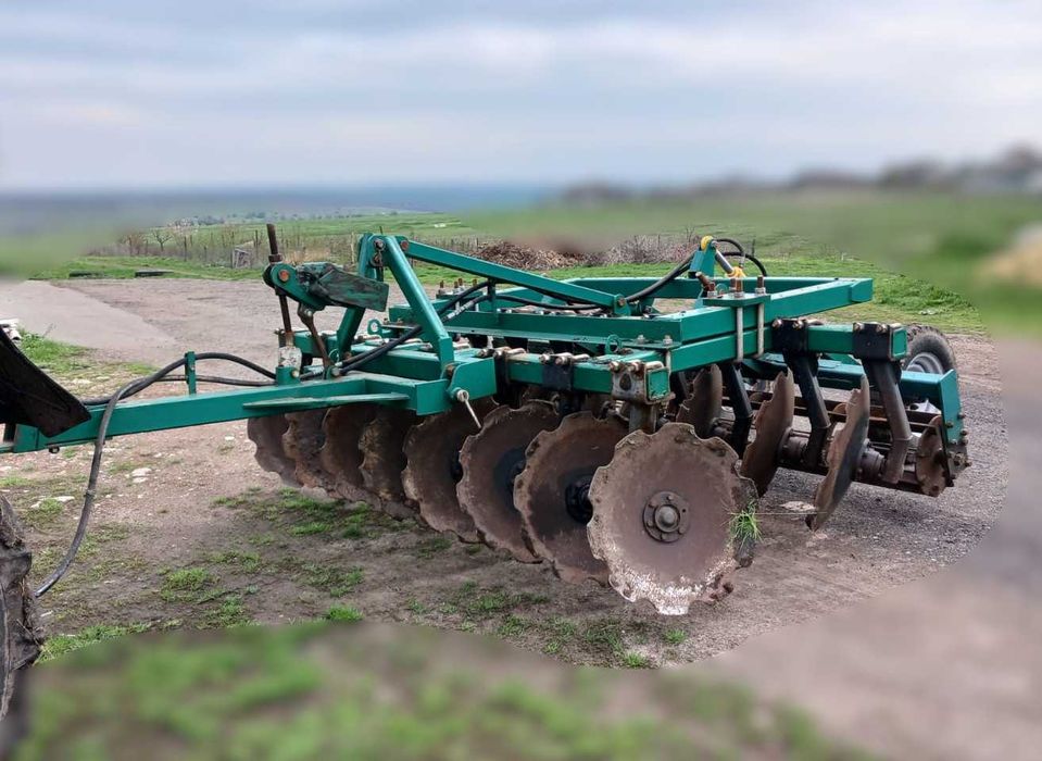 Борона дискова причепна з котком (БДМП 3.1)