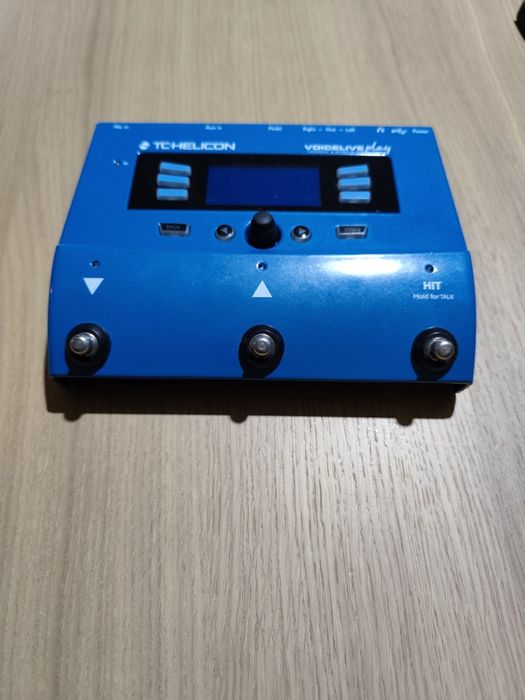 Pedaleira de voz tc helicon voicelive play