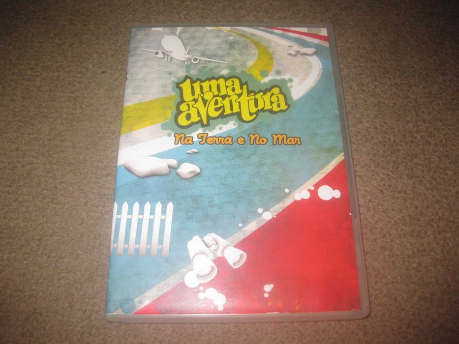 DVD "Uma Aventura na Terra e no Mar" de Márcio Loureiro/Raro!