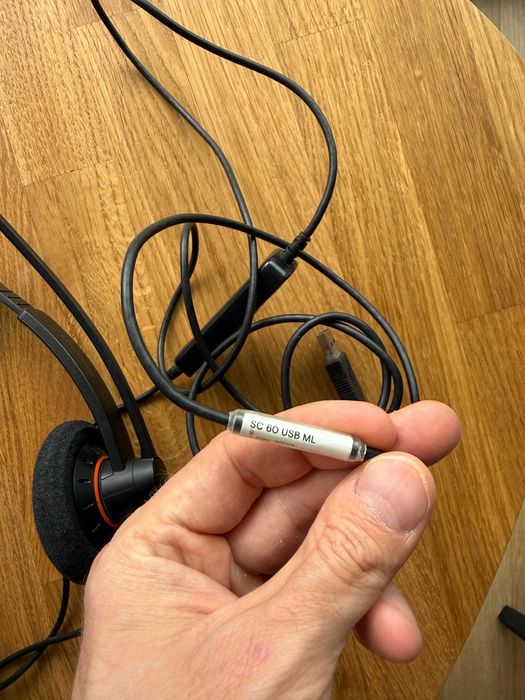 Słuchawki Sennheiser SC 60 USB ML - sprawne, zadbane