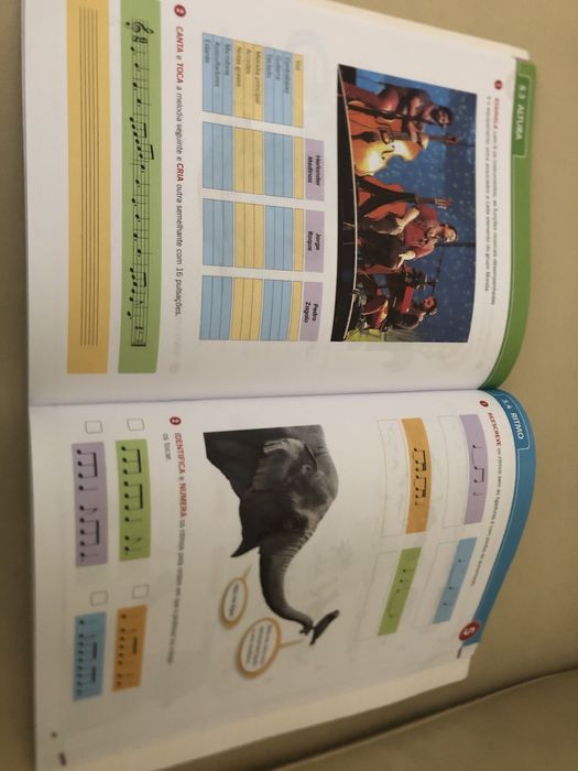 Caderno de atividades “Música Seis”