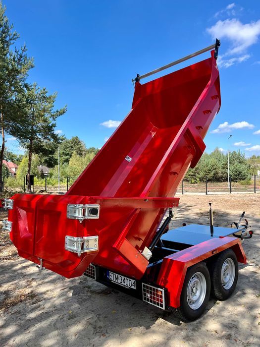 Wywrotka samochodowa hydrauliczna, przyczepa samochodu do 3500 KG Dmc