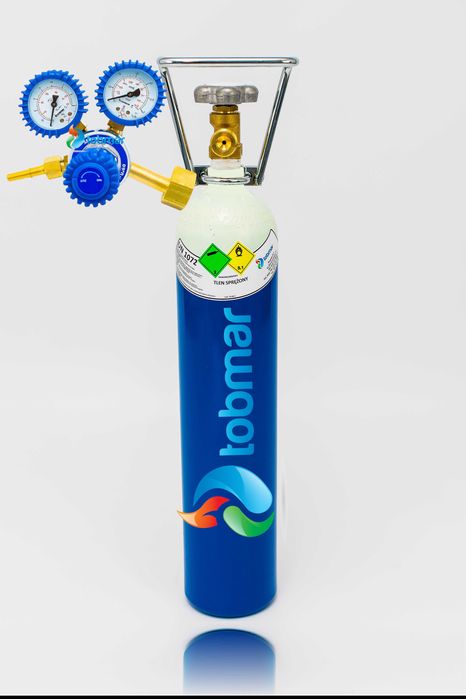 Nowa Lekka Butla 3 litry 200 Bar Tlen Techniczny