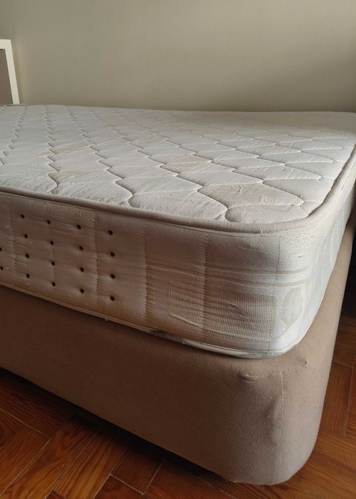 Colchão e somier 135 x 190 usado