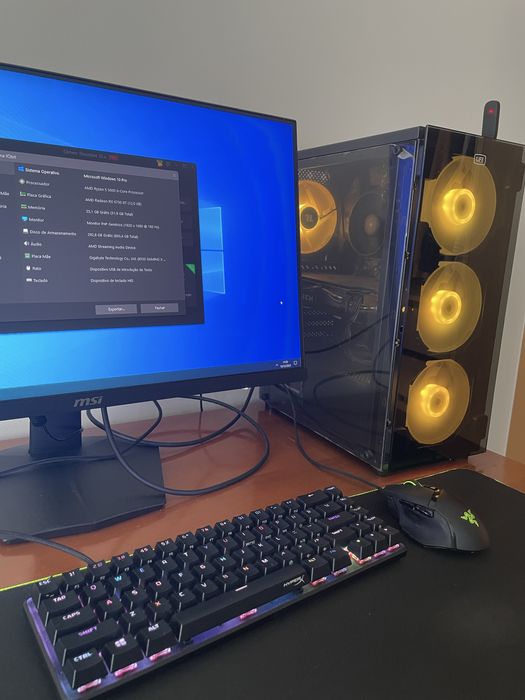 Pc Gaming Torre Ryzen 5 5600, RX 6750 XT
