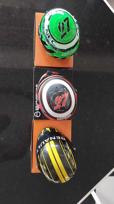 3 Capacetes 1/2 Niko Hulkenberg