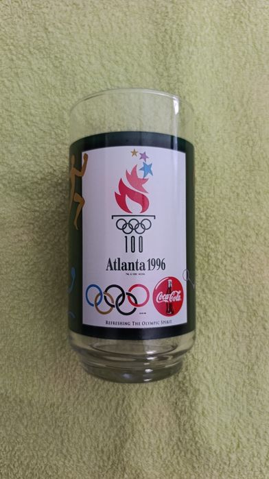 Coleção 4 Copos McDonalds Coca-Cola Jogos Olímpicos Atlanta 1996 (Raros)