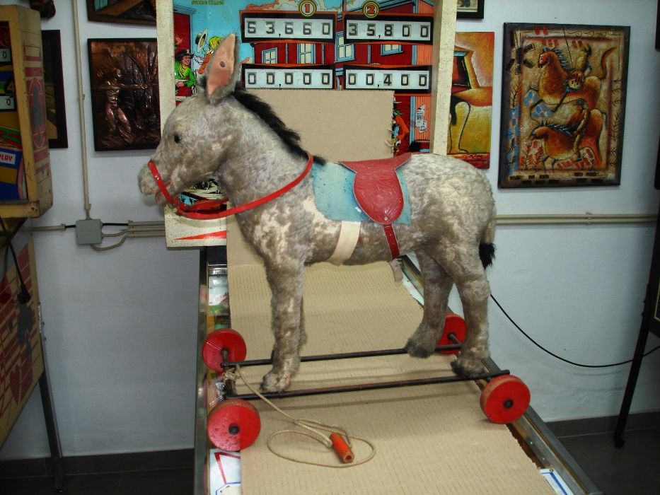 Burro brinquedo antigo ano 1940