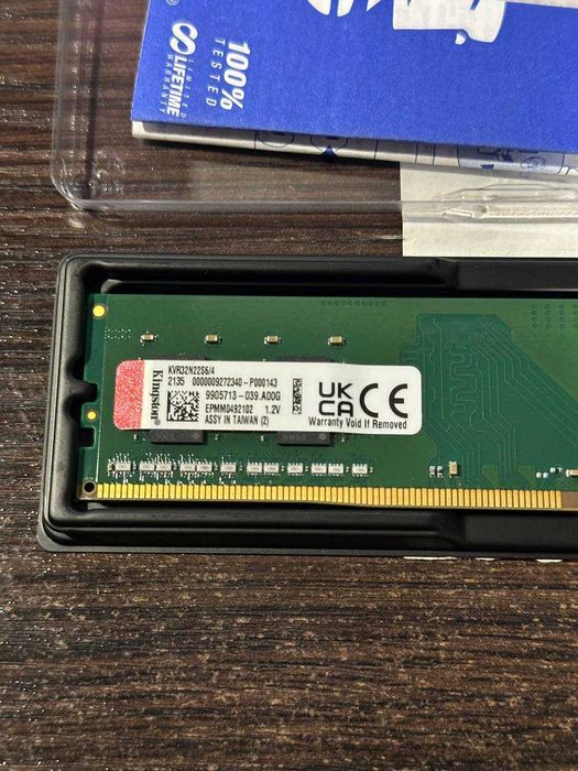 Оперативная память DDR4 4GB 3200 MHz Kingston (KVR32N22S6/4)