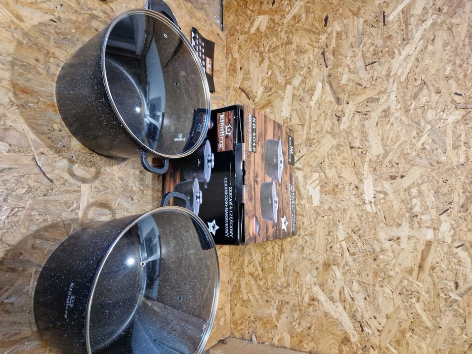 Zestaw garnków KlönBerg ceramiczne 4 el. KB-4042