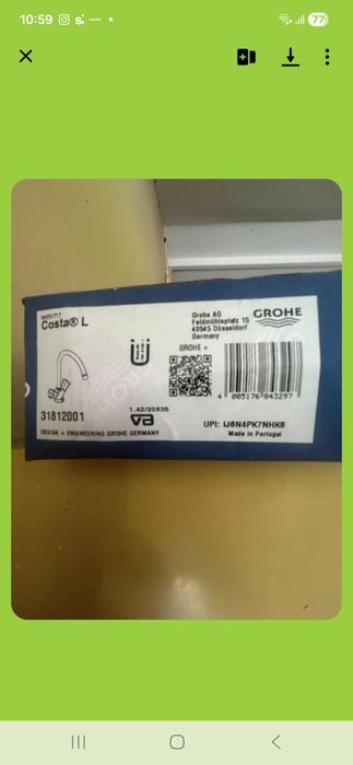 Bateria  kuchenna firmy Groche