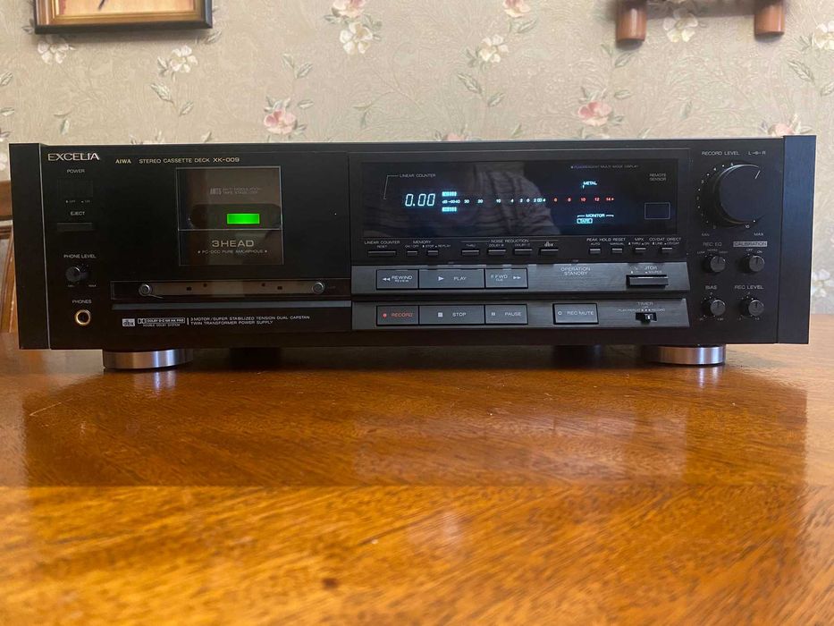 Кассетная дека AIWA Excelia XK-009 + паспорт