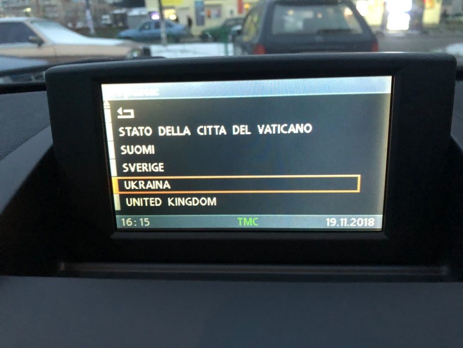 Навигация для Bmw диск с картами 2024 Украина + Европа