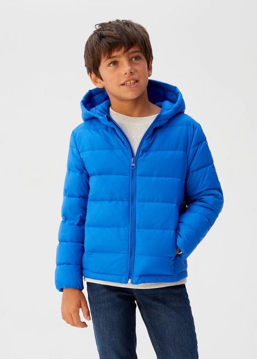 Куртка осіння пух/перо mango 140/10 років