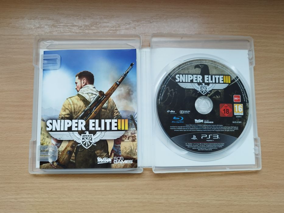Sniper Elite 3 ps3 PlayStation 3, wysyłka przez olx
