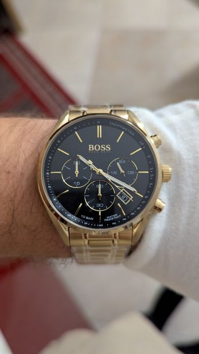 Часы Hugo Boss 100м Германия, годинник хронограф німецький