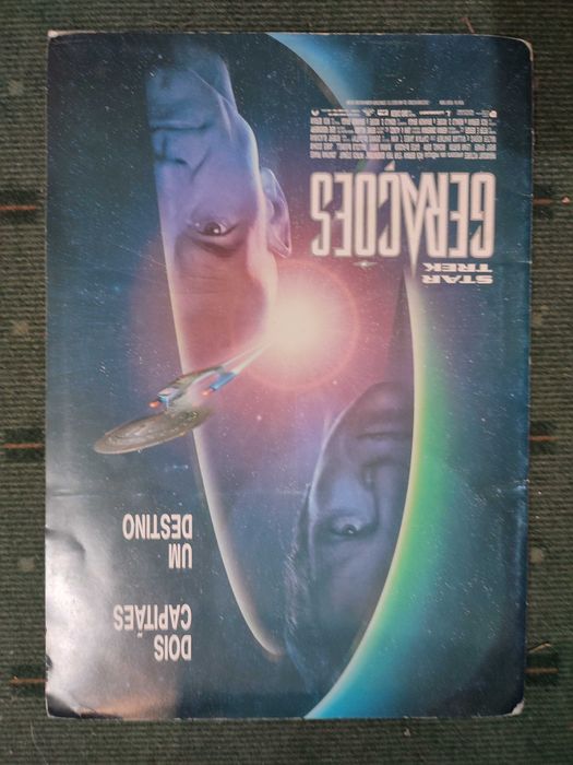 Star Trek Gerações - Capa com 9 Credifones Portugal Telecom