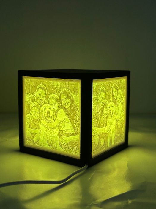 Luminária Cubo Memórias