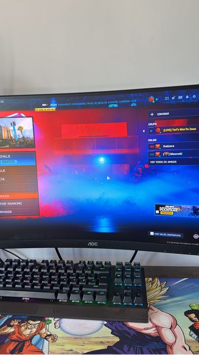 Vendo 2 monitores 27 e 24 polegadas
