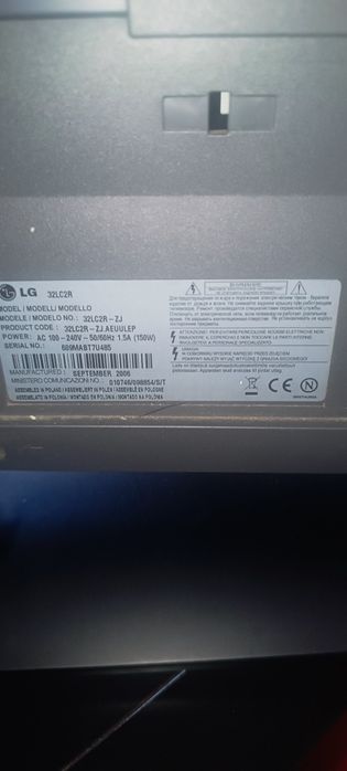 TV LG 32” LCD HD Ready – HDMI – Bom estado com comando