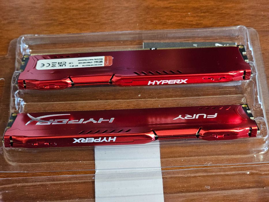 Оперативна пам'ять Kingston HyperX Fury DDR3 2x8Gb 1866Mhz