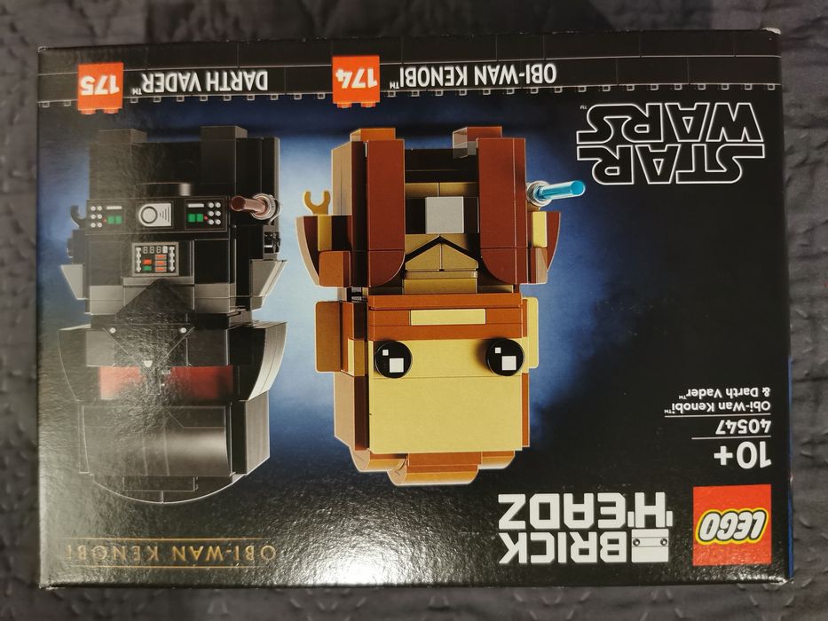 LEGO BrickHeadz 40547 - Obi-Wan Kenobi i Darth Vader