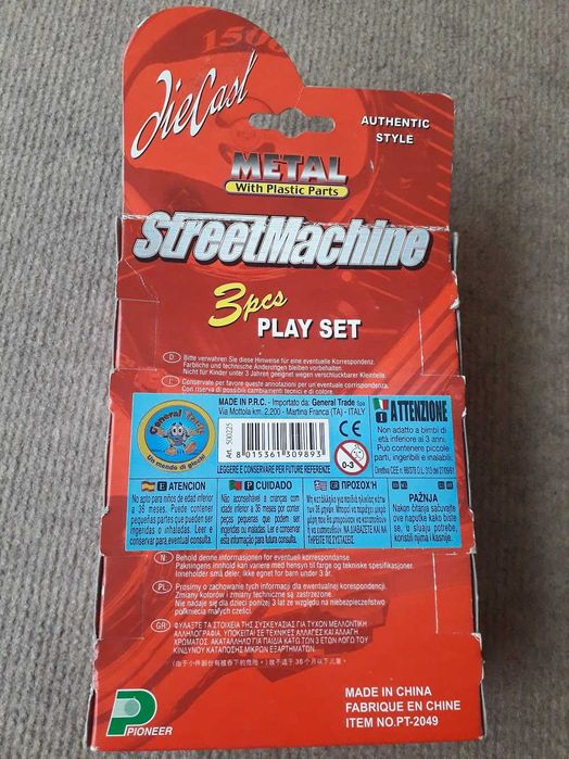 Carrinhos miniatura Pro-Engine StreetMachine PT-2049