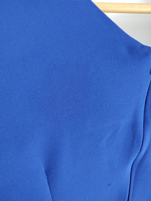 Sukienka elegancka chabrowa