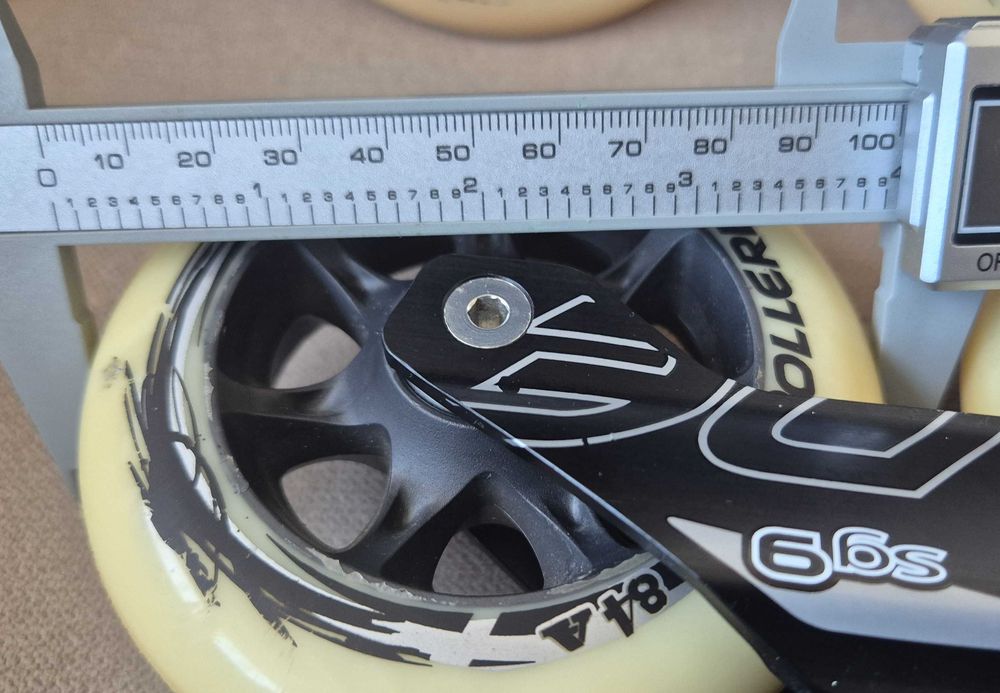 Rollerblade Tempest 100, EU 44.5 (29.0cm), SG9 100mm flagowe rolki